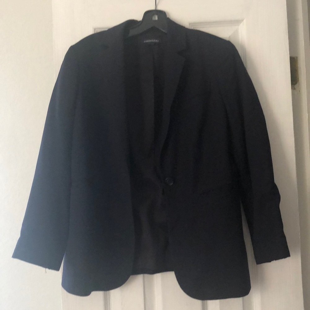 Navy blue blazer